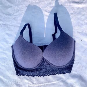NWOT aerie 36DDD Bra with Lace Detail